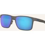 Blaue Oakley Rechteckige Sonnenbrillen aus Kunststoff für Herren 