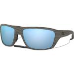 Braune Oakley Sonnenbrillen polarisiert aus Kunststoff für Herren 