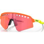 Orange Oakley Rechteckige Rechteckige Sonnenbrillen aus Kunststoff für Herren 