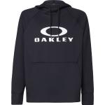 Schwarze Streetwear Oakley Herrenhoodies & Herrenkapuzenpullover aus Fleece mit Kapuze Größe L für den für den Herbst 