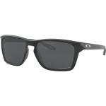 Schwarze Oakley Rechteckige Sonnenbrillen polarisiert aus Kunststoff für Herren 