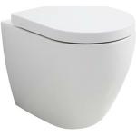 Weiße Oase Stand-WCs aus Keramik 