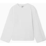 Weiße Langärmelige COS Damenlongsleeves & Damenlangarmshirts aus Baumwolle Größe XS für den für den Winter 