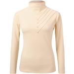 Maritime Rundhals-Ausschnitt Kurzarm-Unterhemden aus Musselin für Damen Größe M für den für den Herbst 