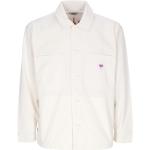 Weiße Streetwear OBEY Nachhaltige Hemdjacken für Herren Größe M 