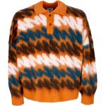 Orange OBEY Nachhaltige Rundhals-Ausschnitt Damensweatshirts Größe S 
