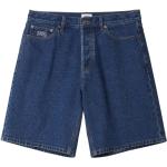 Reduzierte Blaue OBEY Nachhaltige Baggy-Shorts aus Baumwolle für Herren für den für den Sommer 