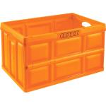 Orange OBI Faltboxen aus Kunststoff 