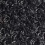 Anthrazitfarbene Allergiker Object Carpet Runde Hochflorteppiche 400 cm aus Textil 