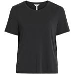 Reduzierte Schwarze Object T-Shirts für Damen Größe L 
