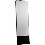 Objekte unserer Tage - FRIEDRICH Standspiegel - schwarz, rechteckig, Glas,Holz - 60x185x2 cm (FRM003) (602)