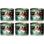 O'CANIS for Cats Kaninchen, Huhn & Lachsöl 200 g x 6