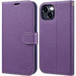 Reduzierte Violette iPhone 15 Hüllen Art: Flip Cases mit Bildern 