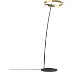 Schwarze Moderne Occhio Design-Bogenlampen 