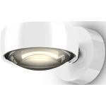 Silberne Occhio LED Wandleuchten glänzend dimmbar 