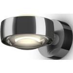 Silberne Occhio LED Wandlampen aus Chrom Energieklasse mit Energieklasse G 