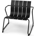 Schwarze Mater Nachhaltige Loungestühle Breite 50-100cm, Höhe 50-100cm, Tiefe 50-100cm 
