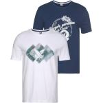 Reduzierte Blaue Ocean Sports Wear T-Shirts aus Jersey für Herren 2-teilig 