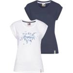 Reduzierte Blaue Ocean Sports Wear T-Shirts aus Jersey für Damen 2-teilig 