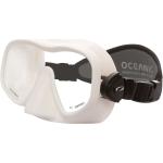 Oceanic Tauchermaske Shadow mit Neoprenmaskenband weiß
