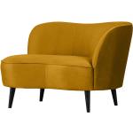 Ockerfarbene Retro Basilicana Lounge Sofas aus Massivholz Breite 100-150cm, Höhe 50-100cm, Tiefe 50-100cm 