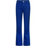 Blaue Jeans-Schlaghosen aus Denim für Damen Größe L 