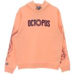 Octopus, Kapuzenpullover Orange, Herren, Größe: XL