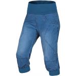 Blaue Ocun Jeans-Shorts aus Denim für Damen Übergrößen 