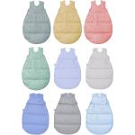 Weiße Winterschlafsäcke für Babys aus Baumwolle maschinenwaschbar für Babys Größe 110 für den für den Winter 