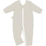 Dunkelbraune Odenwälder Kinderschlafanzüge & Kinderpyjamas mit Reißverschluss aus Jersey maschinenwaschbar für Babys Größe 98 