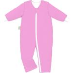 Pinke Odenwälder Kinderschlafoveralls mit Reißverschluss aus Jersey für Babys Größe 110 