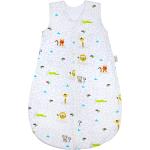 Graue Odenwälder Sommerschlafsäcke für Babys aus Jersey für Babys Größe 110 
