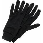 Schwarze Sportliche Odlo Warm Handschuhe Größe XL 