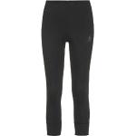 Reduzierte Schwarze Odlo Warm Thermo-Leggings aus Polyester enganliegend für Damen Größe XL für den für den Winter 