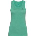 Grüne Odlo Crew Damenträgerhemden & Damenachselhemden Größe XL für den für den Sommer 