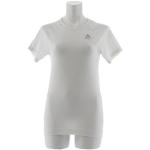 Reduzierte Weiße Kurzärmelige Odlo Evolution Light Rundhals-Ausschnitt Damenunterwäsche Größe XL 