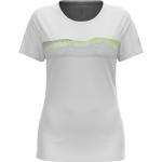 Weiße Odlo T-Shirts für Damen Größe L 