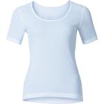 Weiße Kurzärmelige Kurzarm-Unterhemden für Damen Größe XL 