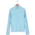Reduzierte Hellblaue Odlo Damensweatshirts aus Fleece Größe S 