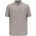 Graue Odlo Outdoor-Hemden aus Polyester für Herren Größe M 