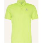 Neongrüne Odlo Herrenpoloshirts & Herrenpolohemden aus Polyester Größe XXL 