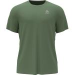 Reduzierte Grüne Odlo Crew T-Shirts für Herren Größe S 