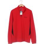Reduzierte Rote Odlo Herrensweatshirts aus Fleece Übergrößen 