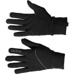 Schwarze Odlo Fingerhandschuhe aus Polyester für Herren für den für den Winter 