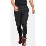 Reduzierte Schwarze Odlo Stretch-Shorts mit Reißverschluss aus Polyamid für Herren Größe XS für den für den Sommer 