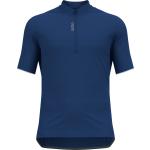 Reduzierte Kurzärmelige Odlo Collar T-Shirts aus Polyester für Herren Größe L 