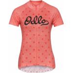 Odlo Stand-up Collar Short Sleeve Full Zip Essential siesta - graphic ss21