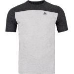 Odlo T-shirt Crew Neck Short Sleeve X-alp Linencool black - odlo concrete grey (60064) XL