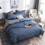 Blaue Moderne Drachenzähmen leicht gemacht Bettwäsche Sets & Bettwäsche Garnituren mit Ornament-Motiv aus Seersucker 135x200 3-teilig 