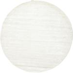 Weiße Unifarbene Rugvista Runde Runde Teppiche 300 cm 
